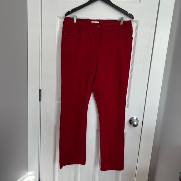 Reitmans size 13 red pants - Picture 1 of 4
